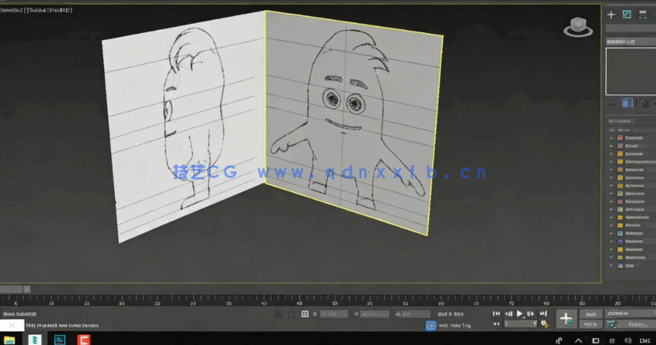 3dsmax卡通角色从建模到动画完整制作视频教程(图2)
