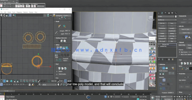 [3dsmax] 3A级游戏资产消防栓完整制作工作流程视频教程(图3)