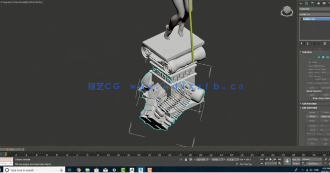 美杜莎海妖影视游戏角色制作工作流程视频教程(图1)