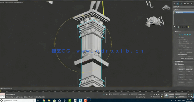 美杜莎海妖影视游戏角色制作工作流程视频教程(图4)
