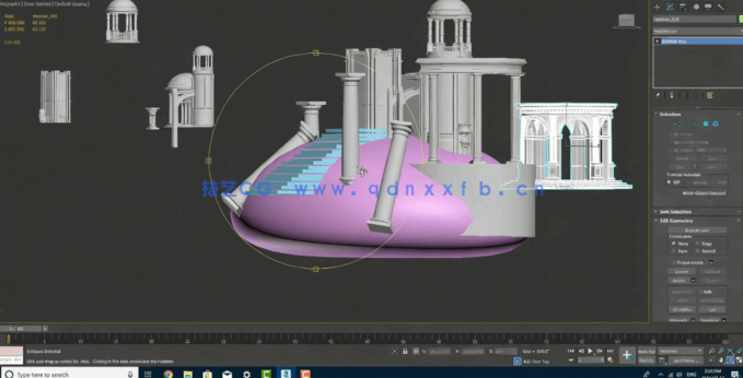 美杜莎海妖影视游戏角色制作工作流程视频教程(图6)