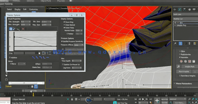 [3dsmax] 3dsmax人物角色骨骼动画入门指南视频教程(图1)