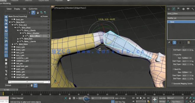 [3dsmax] 3dsmax人物角色骨骼动画入门指南视频教程(图4)