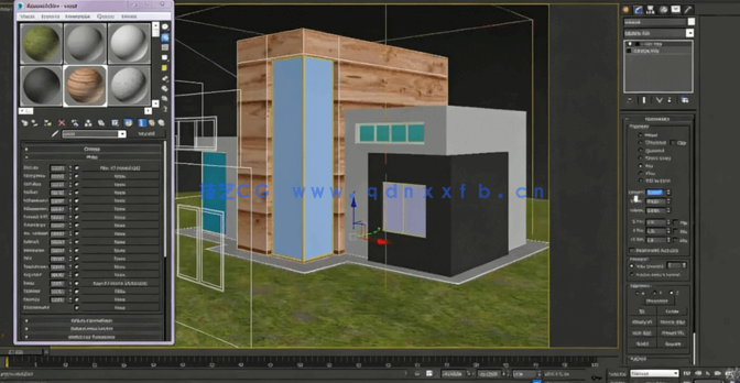 3dsmax建筑景观建模与渲染技术训练视频教程(图5)
