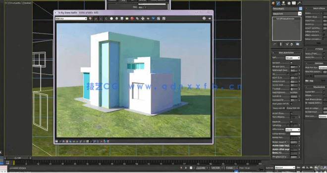3dsmax建筑景观建模与渲染技术训练视频教程(图3)