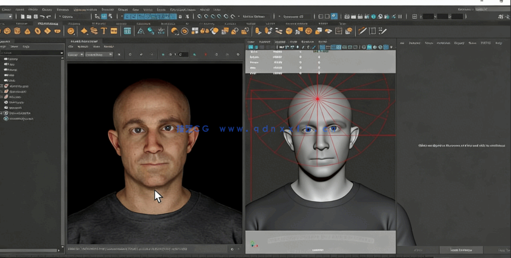 Maya影视级替身数字人制作工作流程视频教程(图2)