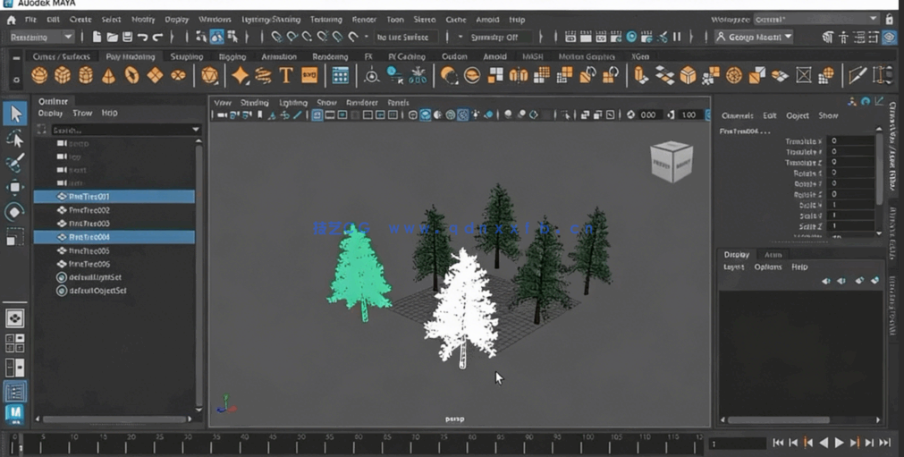 Maya 2025全面核心技术训练视频教程(图5)