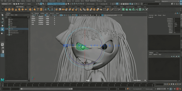 Maya恐怖角色完整实例制作流程视频教程(图2)