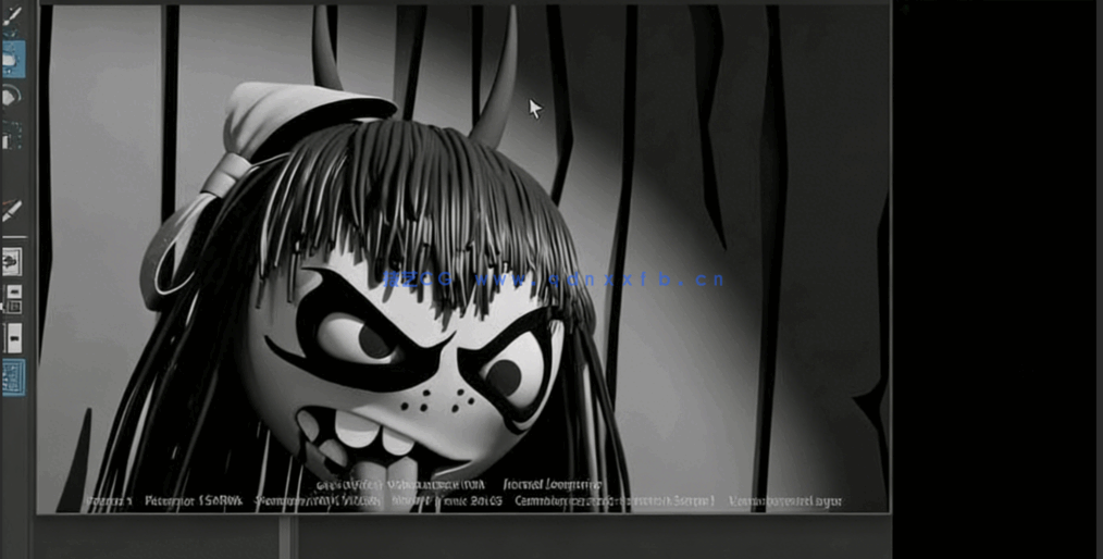 Maya恐怖角色完整实例制作流程视频教程(图5)