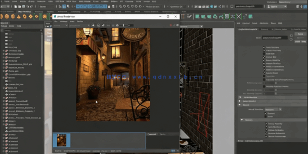 Maya商业广告或电影超现实3D场景制作流程视频教程(图7)