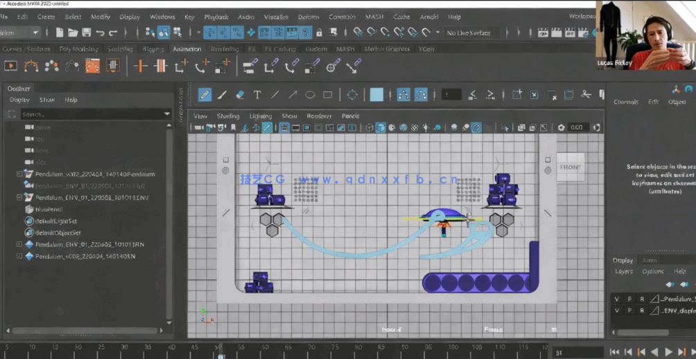 Maya游戏木箱模型资产制作视频教程(图5)