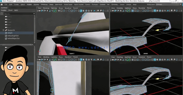  Maya汽车建模设计从入门到精通视频教程(图3)