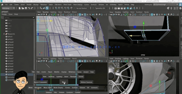  Maya汽车建模设计从入门到精通视频教程(图4)