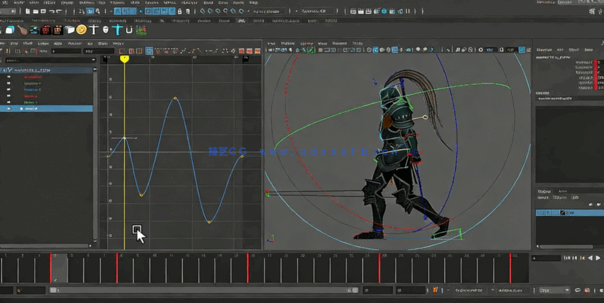 Maya游戏角色动画基础核心技术训练视频教程(图2)