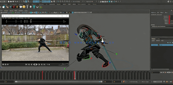 Maya游戏角色动画基础核心技术训练视频教程(图6)