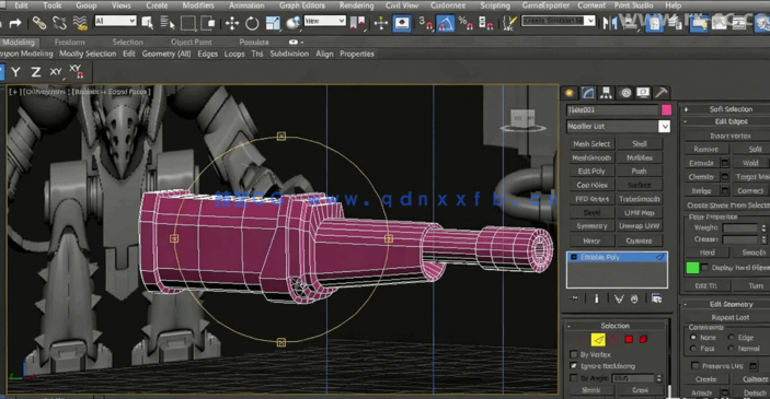 3dsmax超级机甲硬表面建模实例训练视频教程第五季(图2)