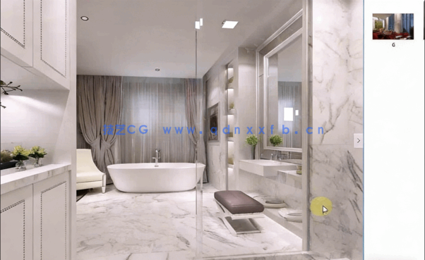 马良室内设计高级3DMAX商业效果图渲染视频教程(图4)