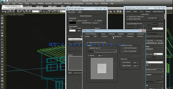 3dsmax与Vray建筑景观设计工作流程视频教程(图4)