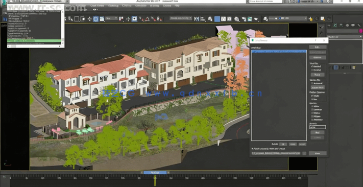 3dsmax与Vray建筑景观设计工作流程视频教程(图5)