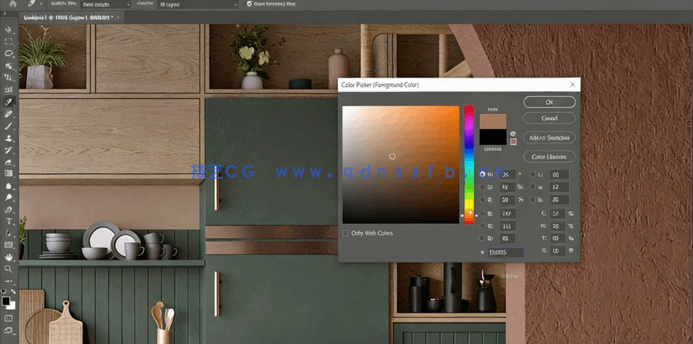 3DsMax与Corona Renderer厨房室内设计技术视频教程(图4)