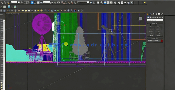 [3dsmax] 3dsmax三维室内场景人物添加制作视频教程(图4)