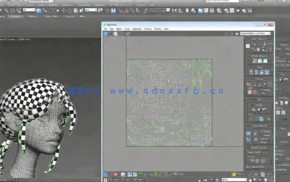 [3dsmax] 游戏女性角色完整制作实例视频教程 GUMROAD LEYLA HAND(图2)