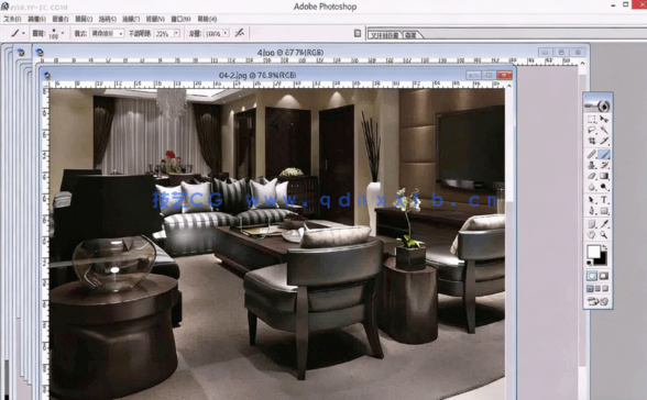 [3dsmax] 马良室内设计高级3DMAX商业效果图渲染视频教程(图4)