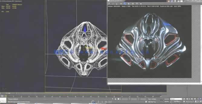3Dmax钢制硬表面建模视频教程(图1)