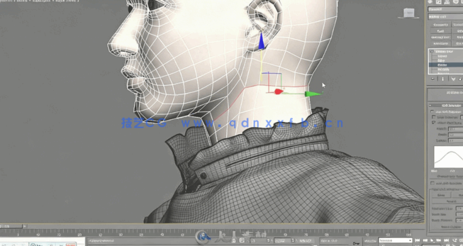[3dsmax] 莫丽娜高级3D角色建模渲染动画视频教程 (图2)
