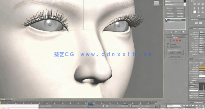 [3dsmax] 莫丽娜高级3D角色建模渲染动画视频教程 (图4)