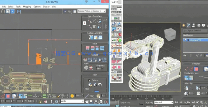 3dsmax机械建模实例训练视频教程第三季(图1)