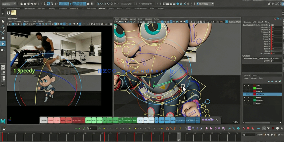 Maya复杂格斗游戏动画技术训练视频教程(图2)