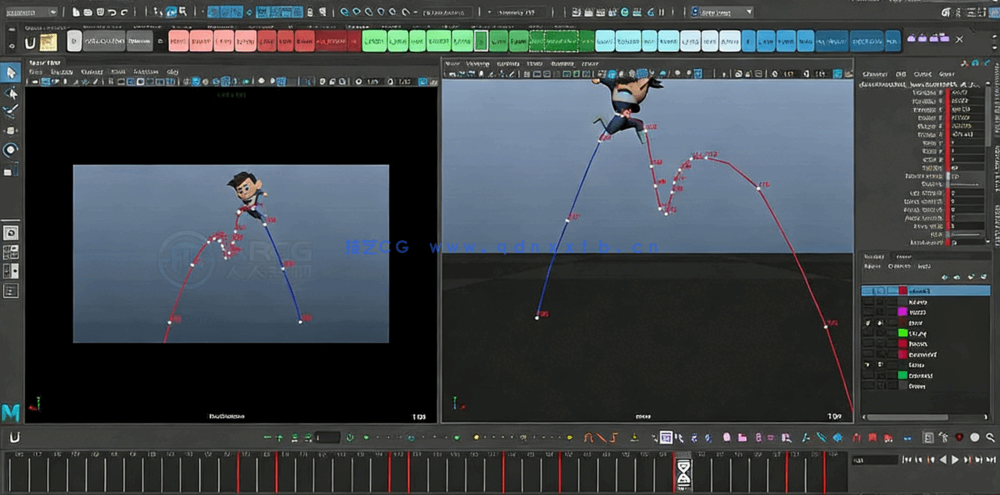 Maya复杂格斗游戏动画技术训练视频教程(图5)