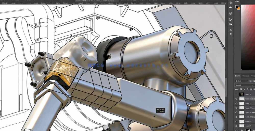 Maya概念艺术硬表面建模专业工作流程大师级视频教程(图6)