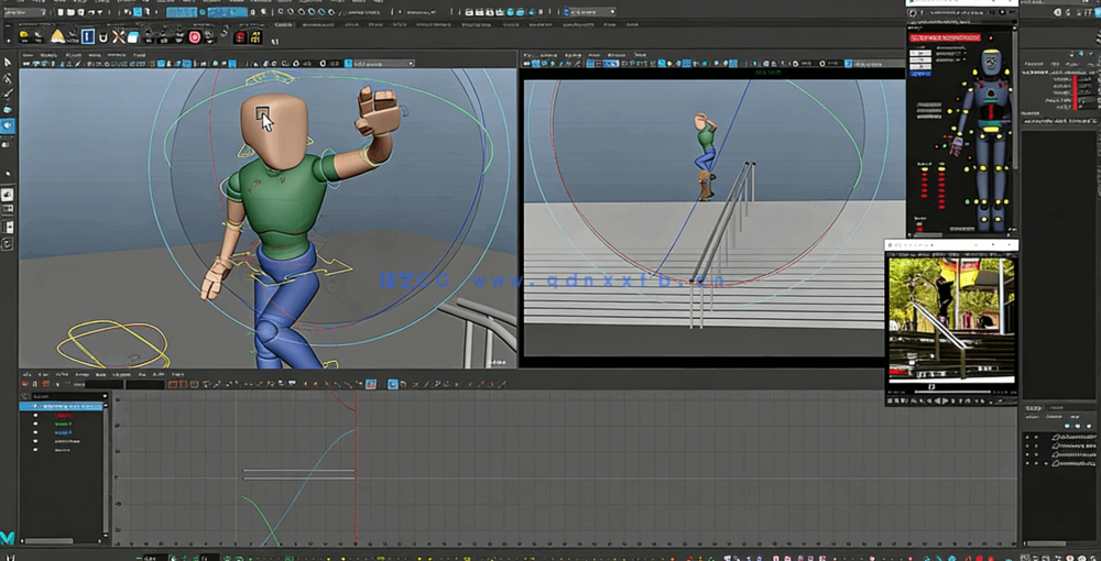  梦工厂大神Maya人体力学动画制作大师级视频教程(图3)