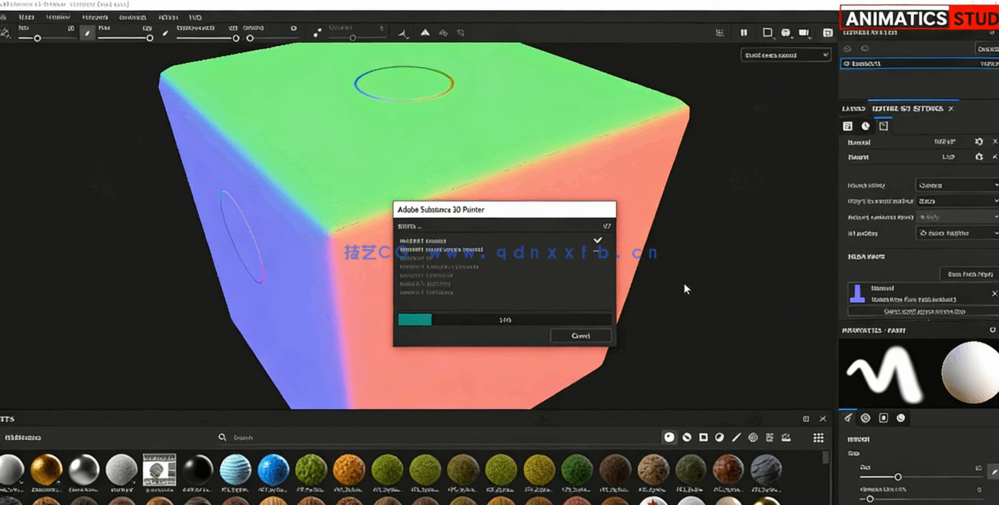 Maya与SP低多边形纹理制作训练视频教程(图2)