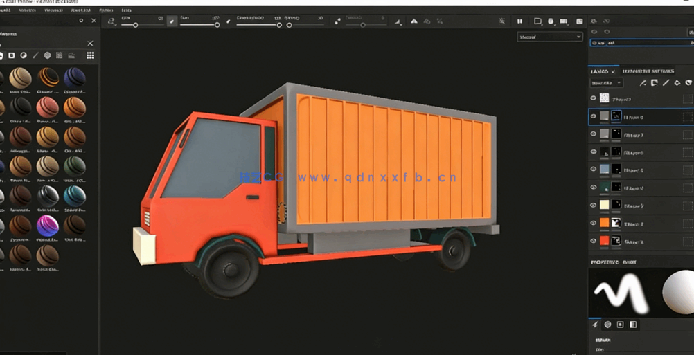 Maya与SP低多边形纹理制作训练视频教程(图5)