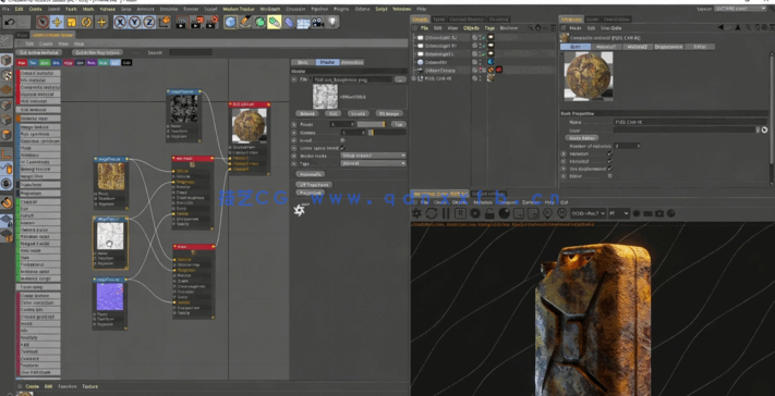C4D与Octane《最后的告别》场景制作视频教程 附源文件(图3)