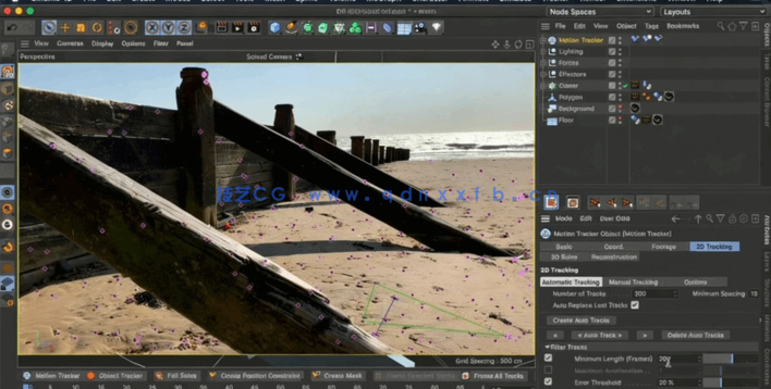  Cinema 4D R23视觉特效VFX工作流程视频教程(图3)