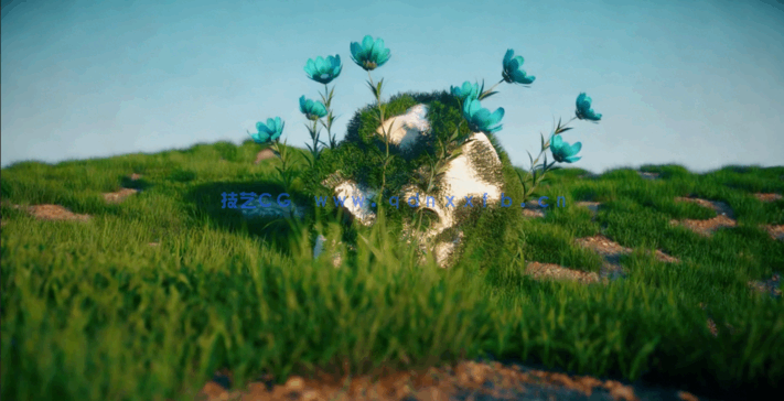 C4D与Octane制作循环3D动画技术视频教程(图4)