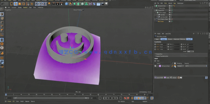 C4D克隆形状转换实例制作视频教程(图2)