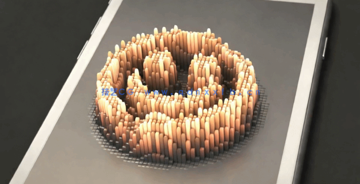 C4D克隆形状转换实例制作视频教程(图3)