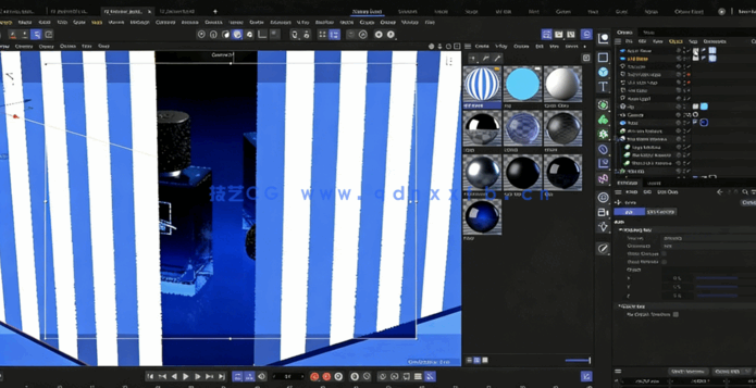 Cinema 4D逼真香水瓶产品完整实例制作视频教程(图2)