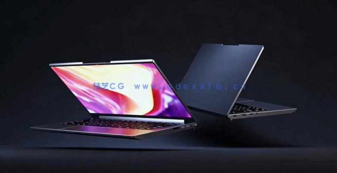 C4D 3D笔记本电脑宣传片实例制作全流程视频教程(图4)