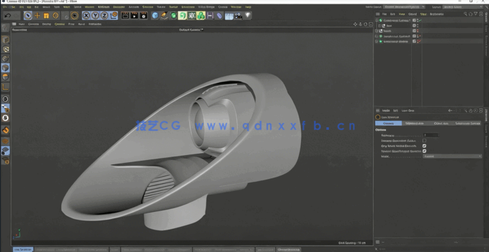 C4D布加迪汽车建模和渲染完整制作工作流程视频教程(图3)