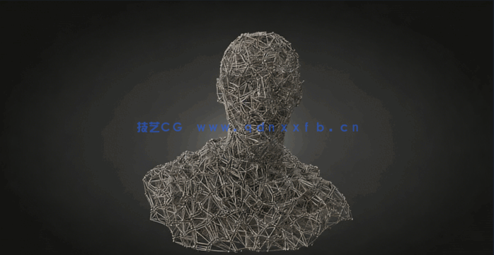 C4D中Voronoi断裂技术训练视频教程(图3)