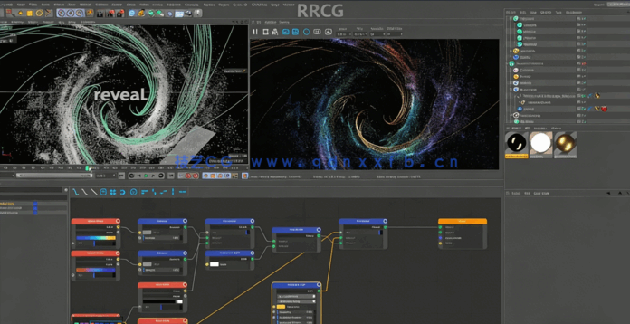C4D中X-Particles粒子特效6个场景大师级实例制作视频教程(图4)