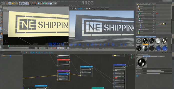 C4D中X-Particles粒子特效6个场景大师级实例制作视频教程(图6)