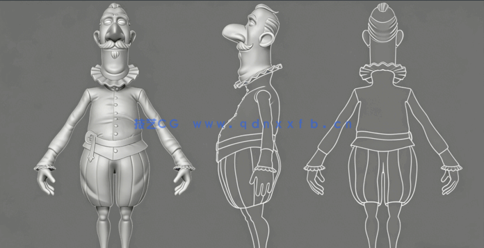 C4D创建面部动画处理实例完整制作视频教程(图2)