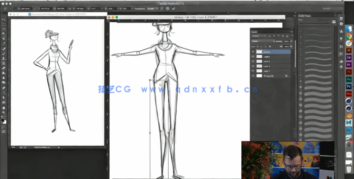 Cinema 4D角色从建模到绑定动画完整技术视频教程(图6)